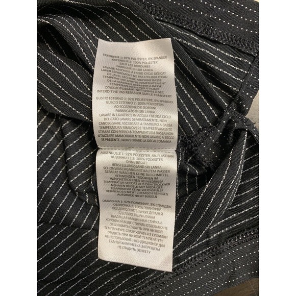 Columbia Golf Polo Shirt Mens Large Black White Stripe Outdoor Prepcore Preppy - Picture 5 of 12